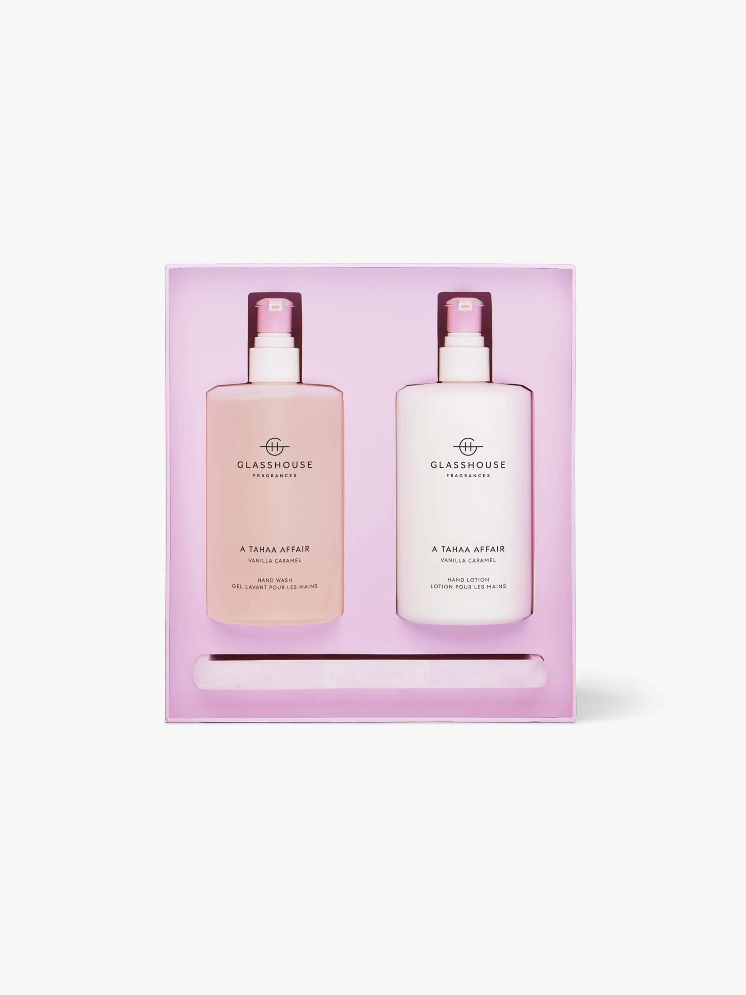 Glasshouse Fragrances Hand Care Duo With Tray