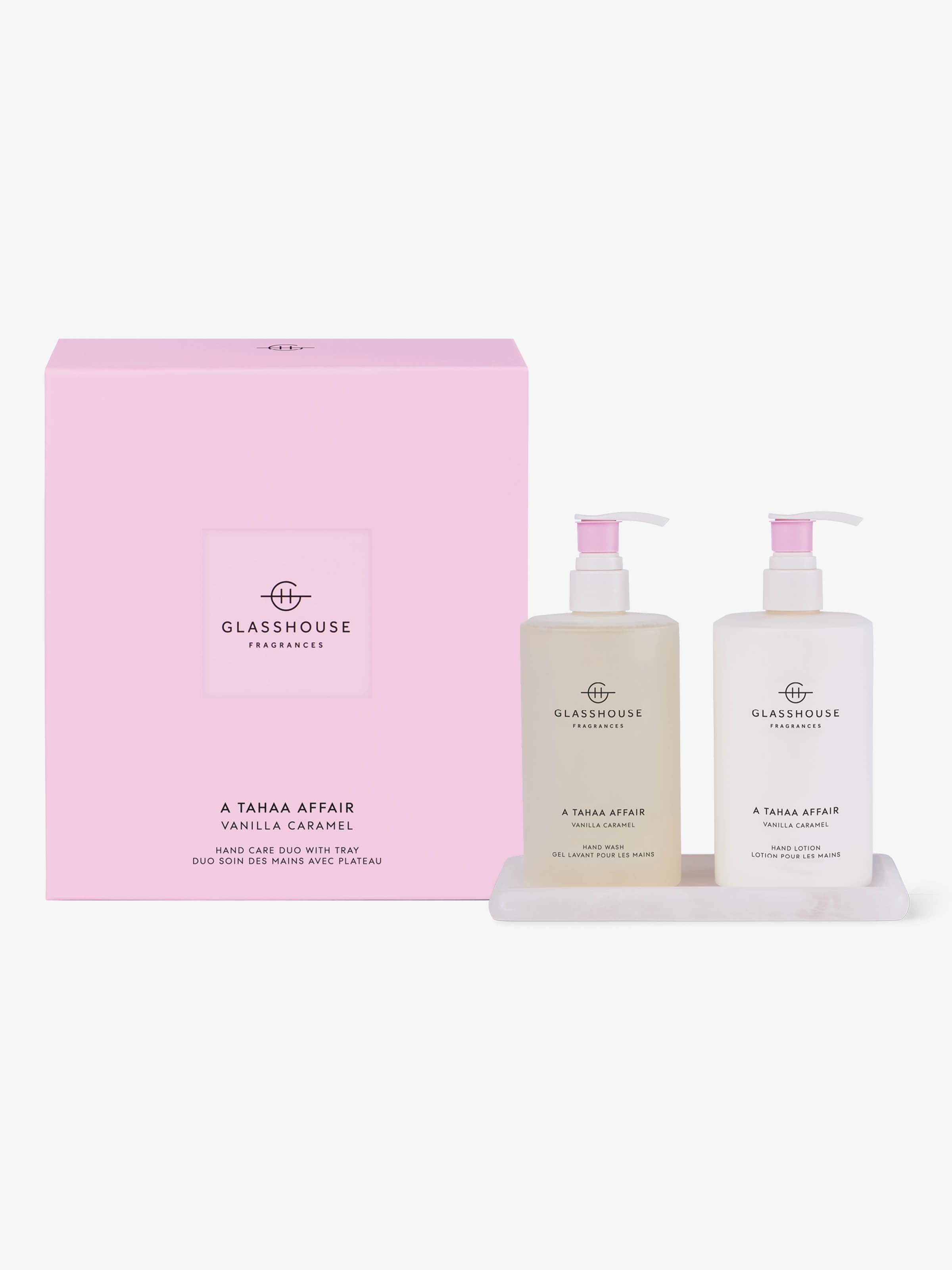 Glasshouse Fragrances Hand Care Duo With Tray