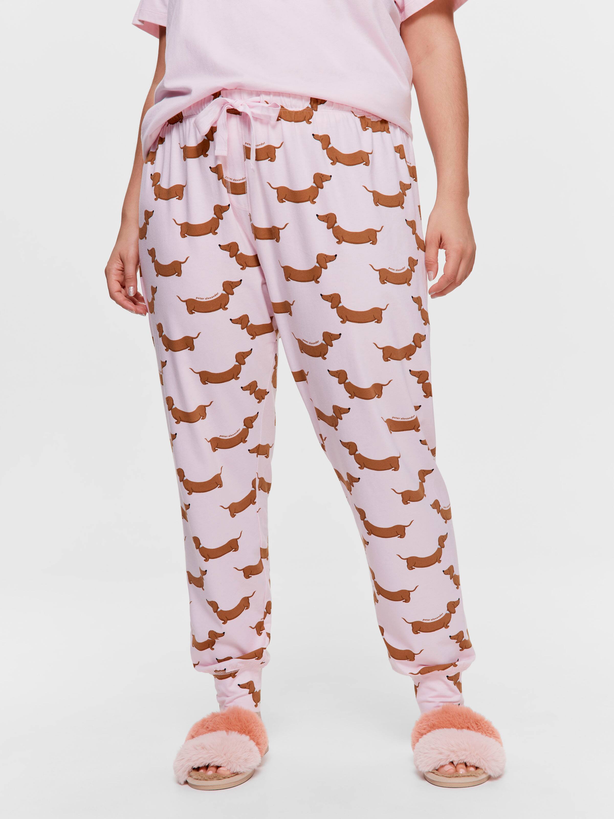 P.A. Plus Pink Penny Dog Easy Pj Pant