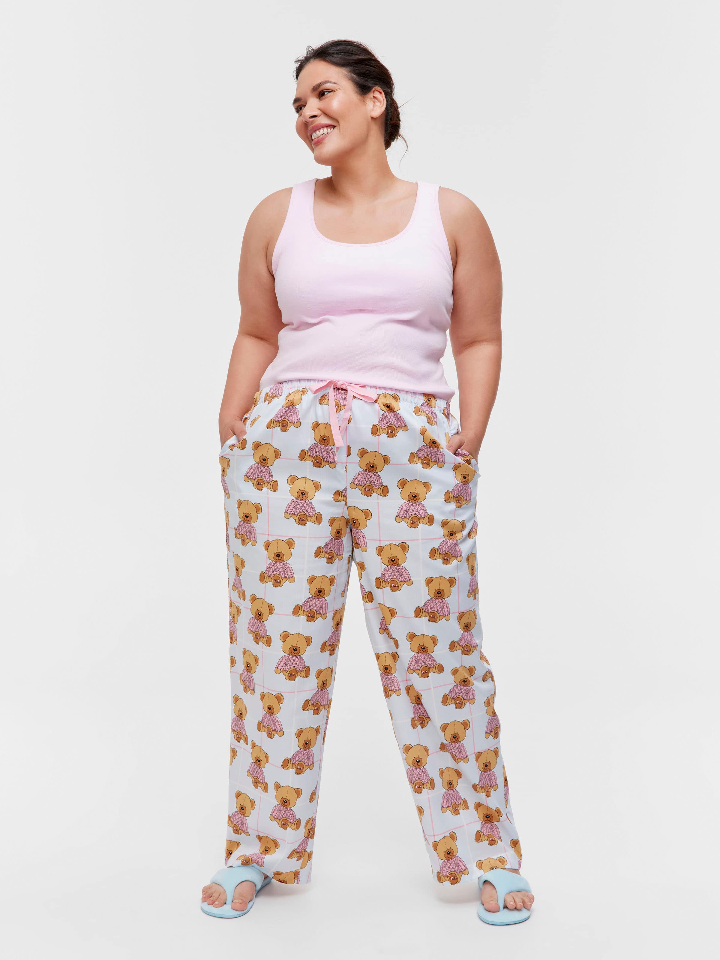 P.A. Plus Sweater Teddy Bear 100% Cotton Classic Pj Pant